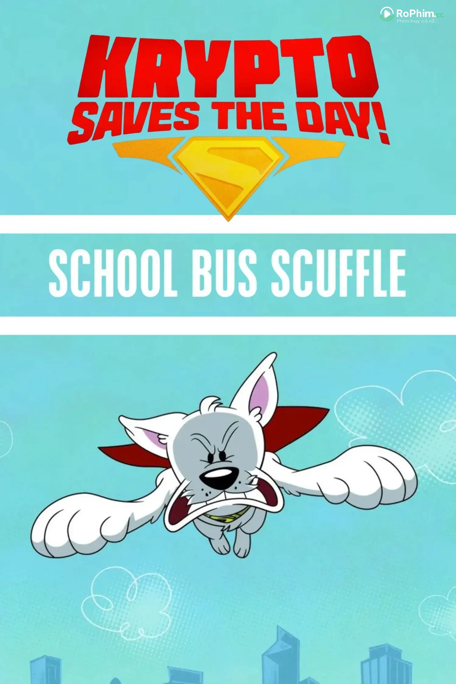 Krypto’s Wild Night: School Bus Shenanigans